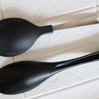 Combo muôi xào chống dính cán dài + Muỗng múc canh chính hãng Echo Metal hàng nội địa Nhật Bản (#Made in Japan)