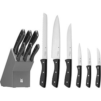 Bộ dao WMF Knife Block with Knife Set 7 Pieces kèm giá để dao Hàng chính hãng