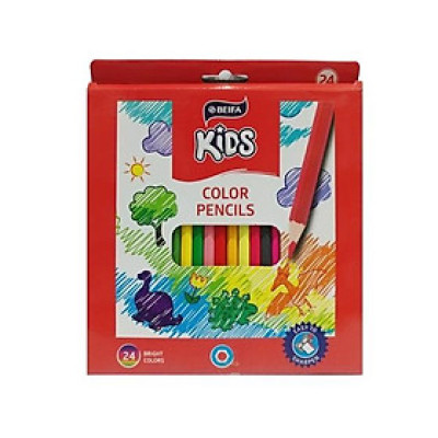 Chì Màu BEIFA BRMV00004-Kids (24 Màu)
