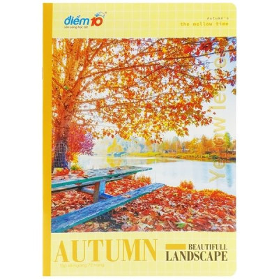 Vở Trendee Kẻ Ngang 72 Trang ĐL 60g/m2 - Thiên Long NB-081 (Mẫu Màu Giao Ngẫu Nhiên)