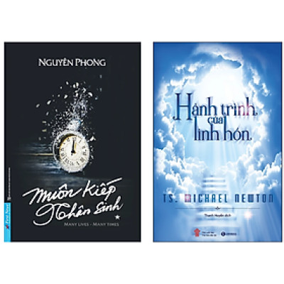 Combo 2Q: Muôn Kiếp Nhân Sinh + Hành Trình Của Linh Hồn (Top Sách Tâm Linh Bán Chạy)