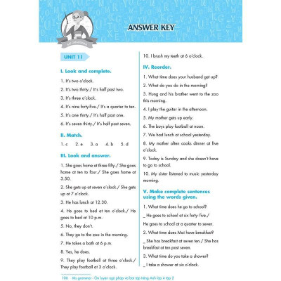 Sách - Ms Grammar Ôn Luyện Ngữ Pháp Và Bài Tập Tiếng Anh Lớp 4 - Tập 2 - Megabook