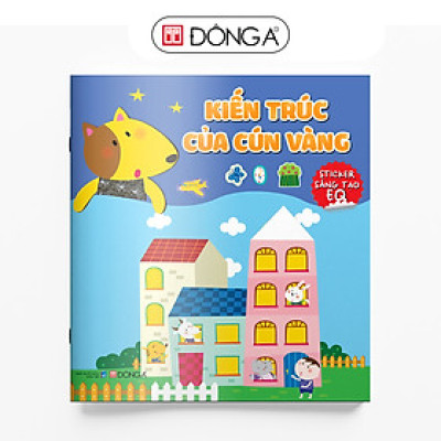 8 cuốn sticker sáng tạo (Cuốn lẻ và Combo)