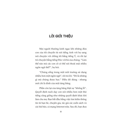 Phương Pháp Dạy Con Song Ngữ