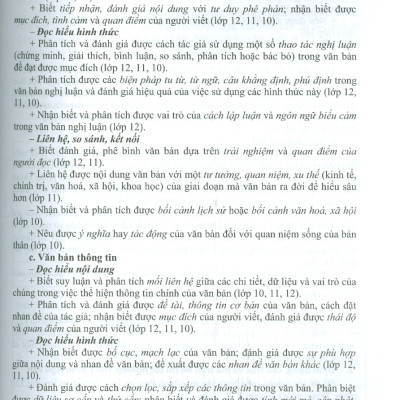 Ôn Luyện Trắc Nghiệm Thi Tốt Nghiệp Trung Học Phổ Thông (năm 2025) Môn Ngữ Văn