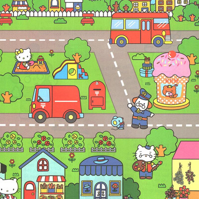 Hello Kitty - Bộ Sưu Tập 1000 Đề Can - Thế Giới Ngọt Ngào