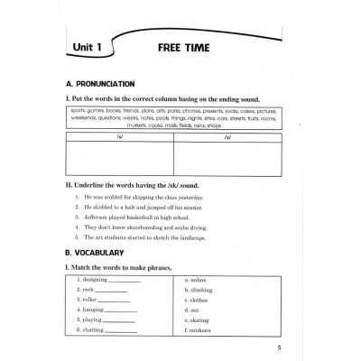 Sách - Bài Tập Tiếng Anh Lớp 8 - Không Đáp Án - Bám Sát SGK Cánh Diều I-Learn Smart World - Hồng Ân