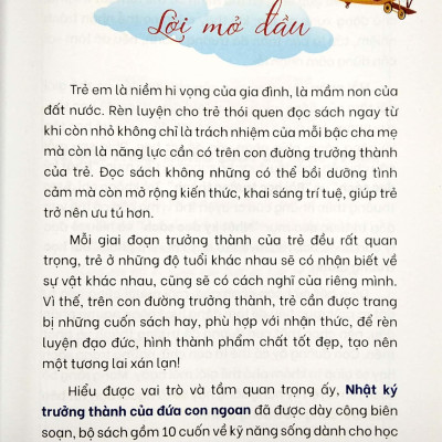 Nhật Ký Trưởng Thành Của Đứa Con Ngoan - Con Tiến Bộ Từng Ngày (Tái Bản 2023)