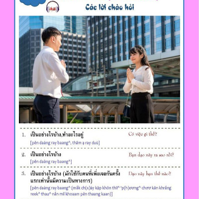 Tự Học 3000 Câu Giao Tiếp Tiếng Thái