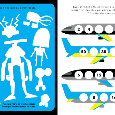 Sách giải đố tiếng Anh: Brain Boosters: Mega Machines Puzzles