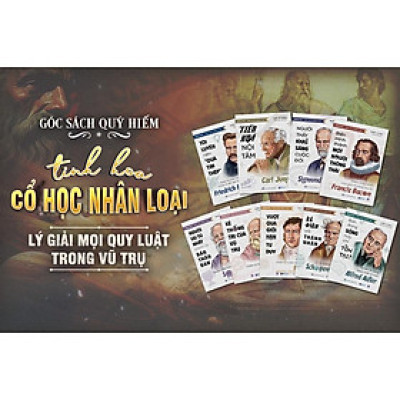 Bộ Sách Tinh Hoa Nhân Loại 9 Cuốn - Lời Khuyên Từ 9 Triết Gia Vĩ Đại - Khai Sáng Cuộc Đời - Bizbooks