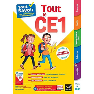 Sách học tiếng Pháp TOUT SAVOIR CE1 - TOUT-EN-UN