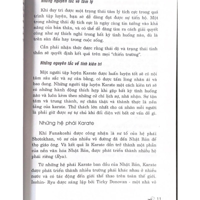 Hướng dẫn tập luyện Karate bằng hình ảnh