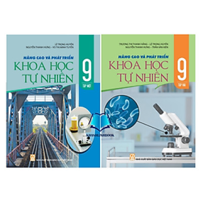 Sách - Combo nâng cao và phát triển khoa học tự nhiên 9 - tập 1 + 2