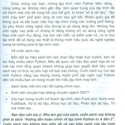 Kỹ Thuật Lập Trình Python Nâng Cao