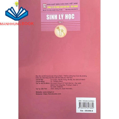 Sách - Sinh Lý Học Tập 2 - Dùng Cho Đào Tạo Sau Đại Học