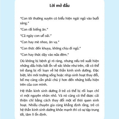 Dành Cho Con Những Điều Tốt Đẹp Nhất - 62 Thói Quen Tốt Giúp Trẻ Có Hệ Thần Kinh Sinh Dưỡng Khỏe Mạnh_TV