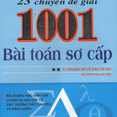 Combo 23 Chuyên Đề Giải 1001 Bài Toán Sơ Cấp - Tập 1 + 2 (Bộ 2 Cuốn) - HA
