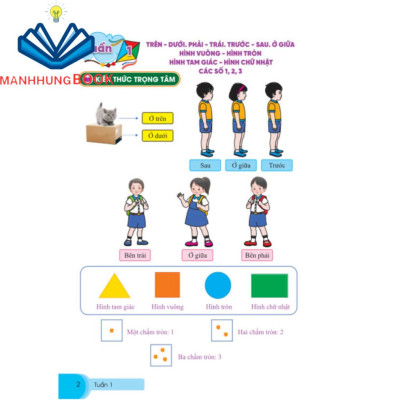 Sách - Bài tập tuần Toán 1 Tập 1 - Cánh Diều