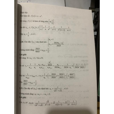 Sách - Bài tập giải tích OLYMPIC Toán sinh viên và học sinh ( cập nhật những bài toán mới nhất)