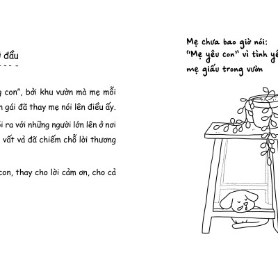 Sách tô màu Bữa Cơm Ngon Nhất Là Cơm Của Mẹ - ngồi cạnh tủ lạnh