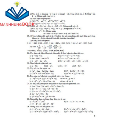 SÁCH - 500 bài toán chọn lọc 8 (dùng chung cho các bộ sgk hiện hành)