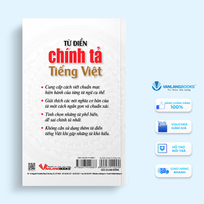 Từ Điển Chính Tả Tiếng Việt - Vanlangbooks