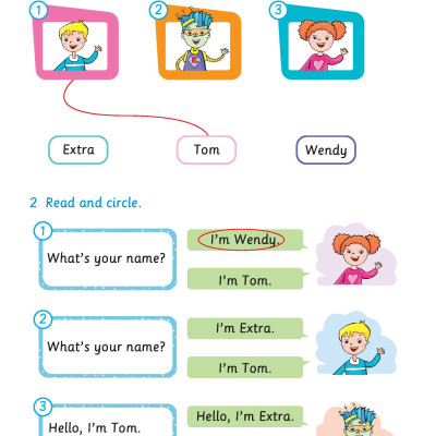 Bài tập Bổ trợ Tiếng Anh 1 Extra & Friends