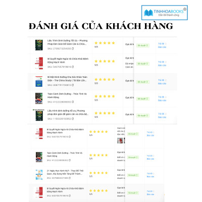 Combo 3 cuốn sách dinh dưỡng: Nhân tố vi sinh + Enzyme chống lão hoá + Ăn lành sống mạnh (TB)