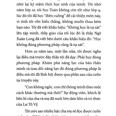 Con Không Ngốc, Con Chỉ Thông Minh Theo Một Cách Khác (Tái Bản) (Quà Tặng Kèm: Special Tickbook)