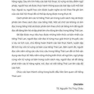 Tự Học Tiếng Thái Lan Cho Người Mới Bắt Đầu