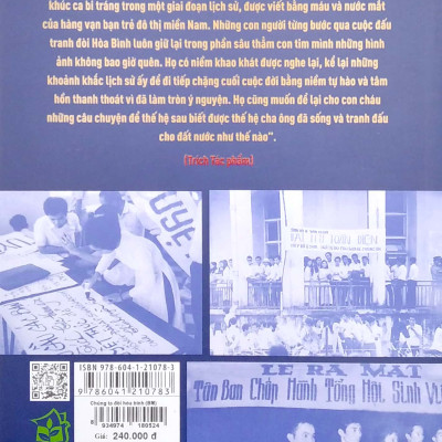 Chúng Ta Đòi Hòa Bình - Huỳnh Tấn Mẫn Và Phong Trào Yêu Nước, Tranh Đấu Của Thanh Niên, Sinh Viên, Học Sinh Sài Gòn, 1969 - 1975