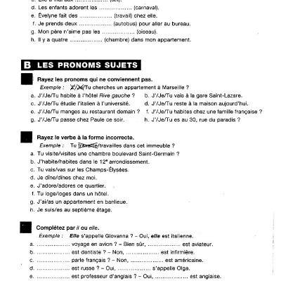 450 Nouveaux Exercices - Grammaire (Niveau Débutant)
