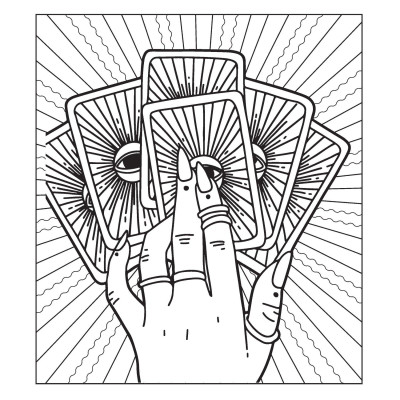 Tô Màu Tarot - Tô Màu Theo Cách Của Bạn Để Khai Mở Trực Giác Diệu Kỳ