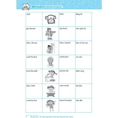 Sách - Ms Grammar Ôn Luyện Ngữ Pháp Và Bài Tập Tiếng Anh Lớp 4 - Tập 2 - Megabook