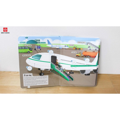 Sách Lift The Flap - Lật Mở Khám Phá - Phương Tiện Giao Thông Dành Cho Trẻ Em Từ 5-12 Tuổi