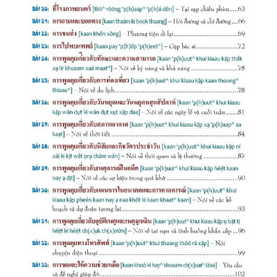 Tự Học 3000 Câu Giao Tiếp Tiếng Thái