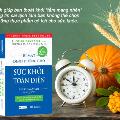 Combo 4 cuốn Bí mật dinh dưỡng (TB) + Toàn cảnh dinh dưỡng (TB) + Nhân tố vi sinh (TB) + Enzyme chống lão hoá (TB)