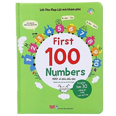 Sách Lift The Flap - Lật Mở Khám Phá - 100 Số Đếm Đầu Tiên