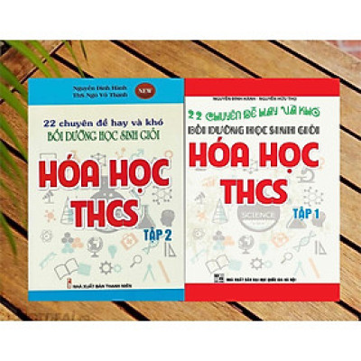 Sách - 22 Chuyên Đề Hay Và Khó Bồi Dưỡng Học Sinh Giỏi Hóa Học THCS - Combo 2 Tập - Khang Việt Book