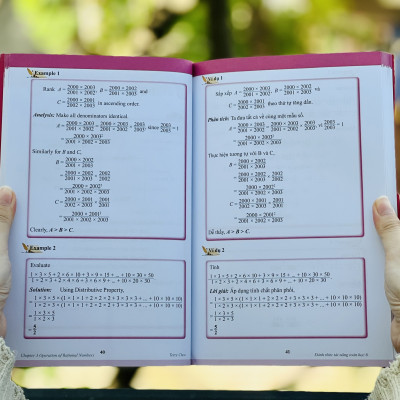 Combo sách Đánh thức tài năng toán học 6 và 50 thủ thuật toán ( 2 cuốn ), sách kiến thức toán học lớp 6 lớp 7 - Hiệu sách Genbooks