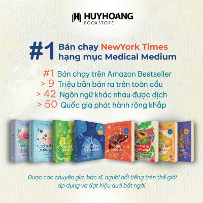Combo 8 cuốn: Cơ Thể Tự Chữa Lành - Huy Hoàng