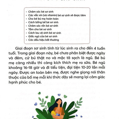 Nuôi Con Không Áp Lực - Cuốn 2 - Cùng Con Bước Vào Đời (Bé 0-1 Tuổi)