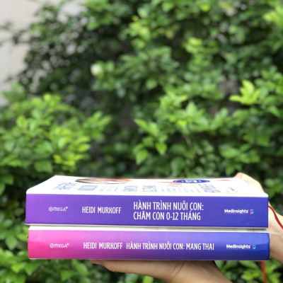 Combo Hành Trình Nuôi Con: Mang Thai + Chăm Con 0 -12 Tháng (Heidi Murkoff) - Omega Plus