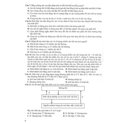 Sách - Bộ Đề Sinh Học - Đầy Đủ Các Dạng Trắc Nghiệm Theo Cấu Trúc Đề Thi Năm 2025 (Theo Chương Trình GDPT Mới) - HA