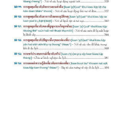 Tự Học 3000 Câu Giao Tiếp Tiếng Thái