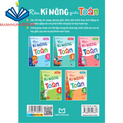 Sách: Rèn Kĩ Năng Giải Toán Lớp 2 - Tập 1 (Theo Chương Trình Giáo Dục Phổ Thông Mới)