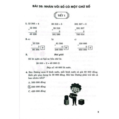Sách-Hướng Dẫn Giải Vở Bài Tập Toán 4 Tập 2 (Bám sát SGK Kết Nối Tri Thức Với Cuộc Sống)