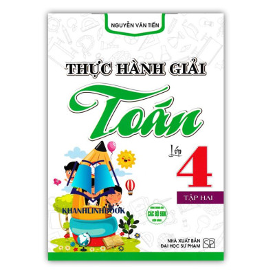 Sách - Combo Thực Hành Giải Toán Lớp 4 Tập 1 + 2 (Dùng Chung Cho Các Bộ SGK Hiện Hành)