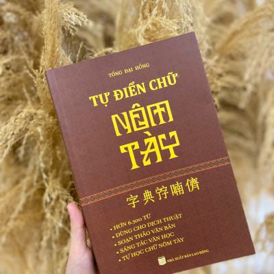 Sách - Từ điển chữ Nôm Tày - Tác giả Tống Đại Hồng - Trithuctrebooks - Khổ 16*24 cm